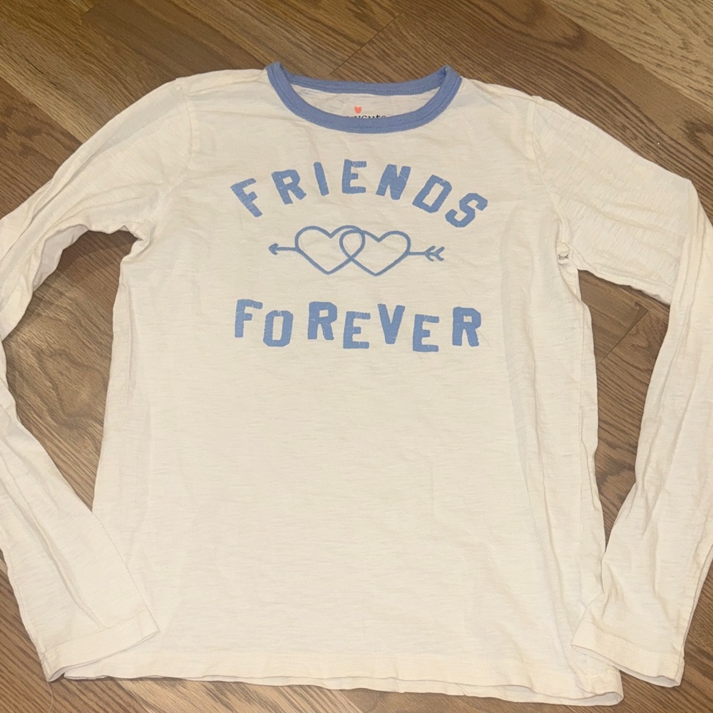 Crewcuts Friends Forever Long Sleeve Graphic Tee
